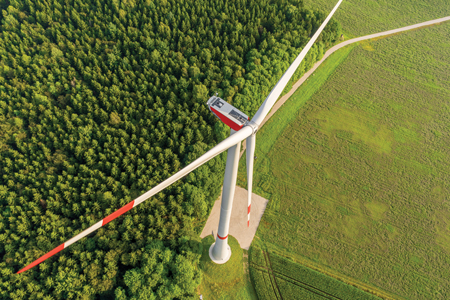 Figure 1. Hybrid towers are able to reach hub heights of up to 190 metres Max Bogl fig 1