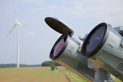Figure 1. Thermographic technology now available for the wind blade inspection market Figure 1 Hensoldt