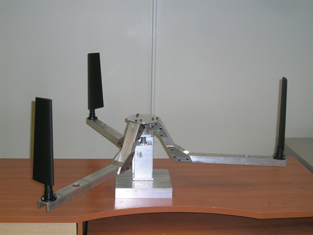Figure 1. One-metre diameter VAWT model Windtech Future March April 23