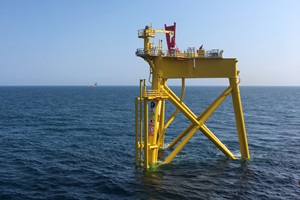 Jackets installation campaigns at East Anglia ONE wind farm East Anglia One jacket