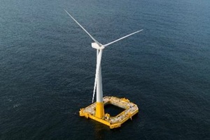 France’s first offshore wind turbine produces electricity Floatgen France