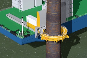 Huisman to deliver monopile gripper to Jan de Nul Group Monopile Gripper