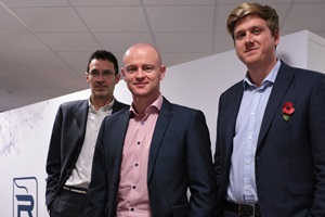(left to right): Paolo Cattaneo, Brett Laurenson and Alex Pretty Rovco Business Development Team
