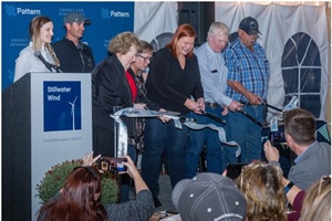 Governor Bullock & Senator Tester open Montana's newest wind power facility Opening Stillwater wind farm