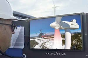WKA and Sulzer Schmid conduct Drone Inspection for Vestas PHOTO cr Sulzer Schmid