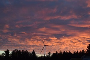 Sunset at Henvey Inlet Wind Sunset at Henvey Inlet Wind