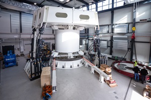 Bearing test rig for offshore wind turbines Test bench bearing