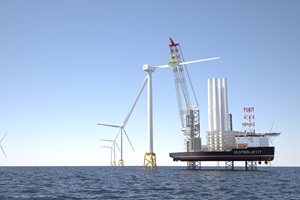 Ulstein X-Jack heavy lift jack-up design Ulstein JX117 installation