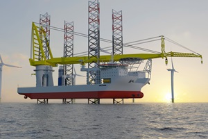 Jan de Nul’s newest jack-up installation vessel; Voltaire Voltaire