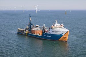Ørsted contracts Van Oord for cable installation at Taiwanese offshore wind farms van Oord Nexus Cable laying vessel