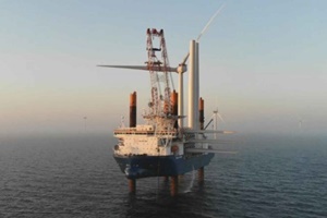 All turbines installed at Kriegers Flak Offshore Wind Farm Kriegers Flak Offshore Wind Farm