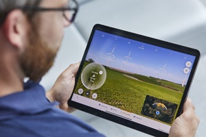EnBW develops augmented reality app for visualisation of wind farms REVisAR