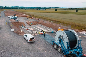 Seagreen onshore project get cable pulling underway Seagreen onshore project get cable pulling underway