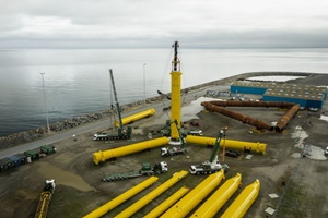 Tepco Renewable Power joins floating offshore wind foundation demonstration project TetraSpar onshore assembly