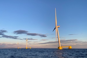 Windfloat Atlantic reaches 75 GWh in its first year of operation Windfloat second platform