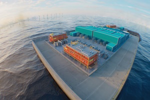 The Belgian system operator Elia has presented its draft plans for its artificial energy island, named Princess Elisabeth Island 20221003 ENERGY ISLAND 1