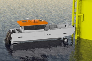 CRC Walrus, an amphibious Crew Transfer Vessel CRC Walrus, an amphibious Crew Transfer Vessel