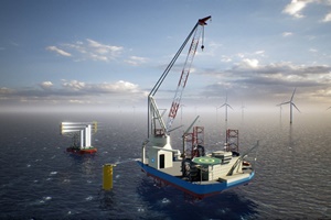Empire Wind selected Maersk to supply wind installation vessel Illustration courtesy of Maersk Supply Service 300 200