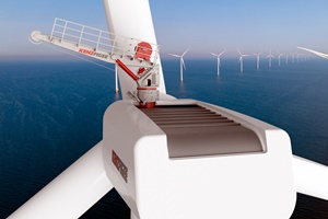 Kenzfigee launches lift solution for component exchanges on offshore wind turbines KenzFigee WTG GenHook.4