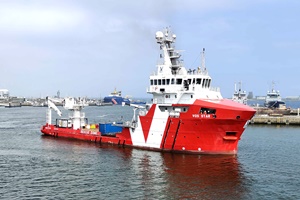 Rovco charters DP2 subsea support vessel from Vroon Rovco VOS Star