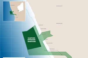 Samphire offshore wind farm to be developed in Western Australia by Copenhagen Energy Samphire OWF