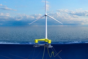 DNV issues verification letter to WOM for its semi-submersible floating wind foundation Wison floater verification letter 300 200
