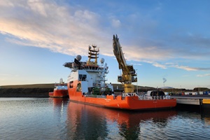 Ocean Infinity, which commenced the surveying process for Buchan Offshore Wind in April this year, used the Normand Superior vessel to conclude the survey with cone penetration tests on the wind farm site Buchan Offshore Wind Offshore Site Investigation