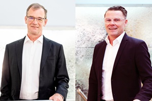 Dr Jürgen Zeschky (left) and Udo Bauer Dr Jürgen Zeschky left and Udo Bauer