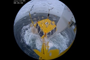 EOLOS floating Lidar with ZX 300M in typhoon