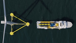 Enhydra FWIV installing mooring Enhydra FWIV installing mooring