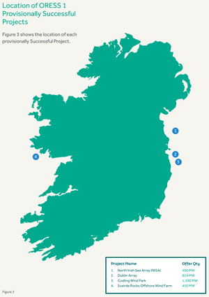 Map ORESS 1 provisional results auction Map ORESS 1 Provisional Auction Results 2023 OR1PAR 10
