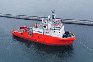 Rovco charters multipurpose vessel for offshore wind site characterisation projects Rovco Supporter Multipurpose survey vessel 3 2