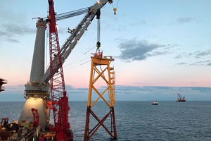 Iberdrola completed the first phase of construction of the Saint-Brieuc offshore wind farm Saint Brieuc 726x484
