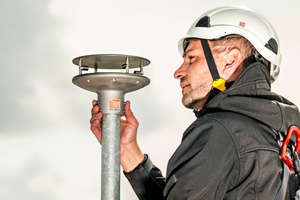 Thies Clima presents the Ultrasonic 2D Compact Plus anemometer Thies Clima presents the Ultrasonic 2D Compact Plus anemometer