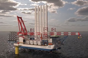 F&G and OIM Wind launch design for new wind turbine installation vessel Windsetter FO 146