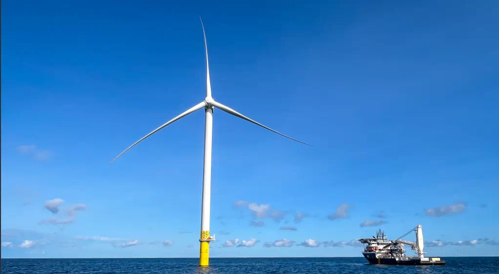 image Kate Ciembronowicz/Ørsted Kate 1st turbine 002