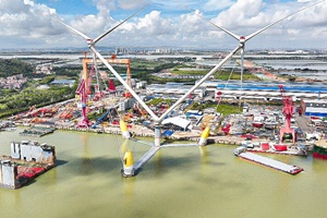 Mingyang’s OceanX floating wind turbine platform launched Mingyang OceanX