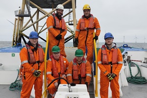 Some of the Interocean team during the Vattenfall project Some of the Interocean team during the Vattenfall project