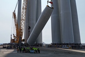 Global Wind Service completes turbine pre assembly for Greater Changhua 2