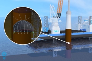 TWD has begun testing a new Pile Run Parachute PRP system