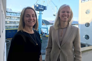 Cathrine Marti (left) and Gunvor Ulstein Gunvor Ulstein and Cathrine Marti