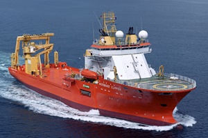 Global Marine Group’s newly chartered vessel, the Normand Clipper Normand Clipper GMG