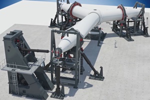 3D illustration test facility STRETCH project (courtesy IDOM) wind turbine rotor test rig in the Netherlands